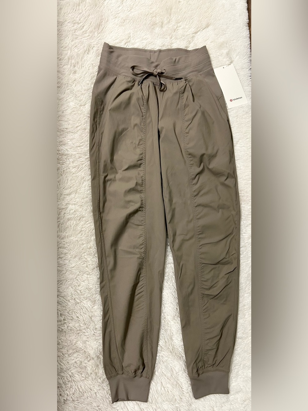 Lululemon Dance Studio Mid-Rise Jogger Pants - Warm Ash Grey